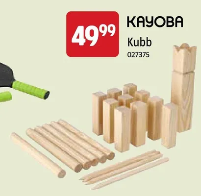 Gra Kubb Kayoba promocja w Jula