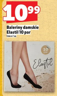 Baleriny damskie rastli 10 par promocja w TOPAZ