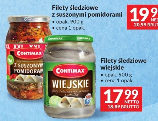 Filety śledziowe z suszonymi pomidorami promocja w Makro