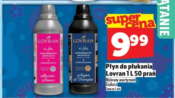 Płyn do płukania 1l 50 prań promocja w TOPAZ