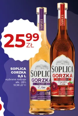 Wódka Soplica Gorzka Koleżeńska Cola 0,5L promocja w Duży Ben