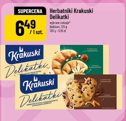 Herbatniki Krakuski Delikatki promocja w POLOmarket