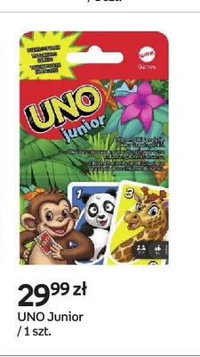 Gra karciana UNO Junior promocja w Empik