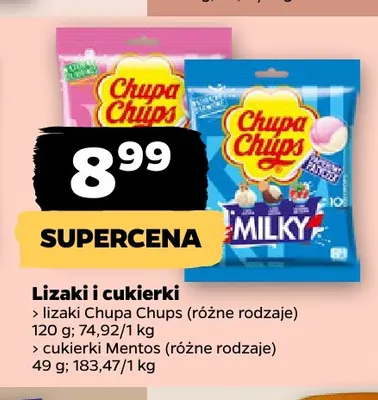 Cukierki Mentos promocja w Netto