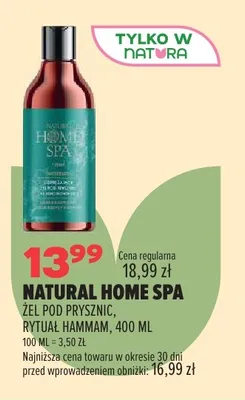 Żel pod prysznic Rytuał Hammam Natural Home Spa promocja w Drogerie Natura
