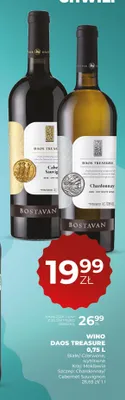 Wino Daos Treasure Chardonnay promocja w Duży Ben