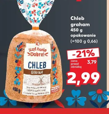 Chleb graham Stąd takie Dobre! promocja w Kaufland