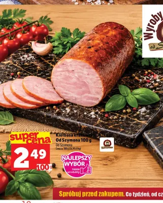 Kiełbasa krakowska Od Szymona promocja w TOPAZ