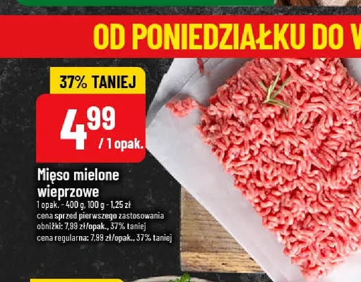 Mięso mielone wieprzowe promocja w POLOmarket