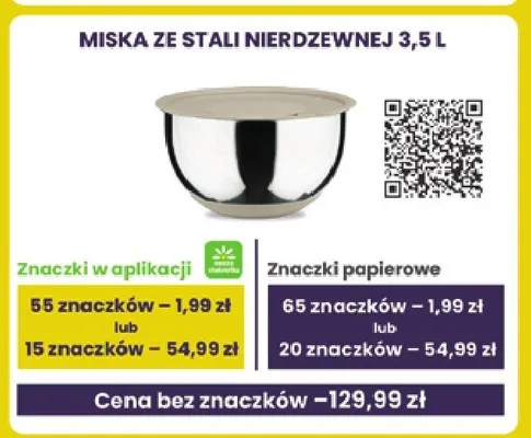 Garnek ze stali nierdzewnej 20 cm promocja w Stokrotka