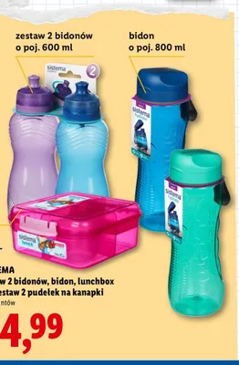 Lunchbox Sistema 1,25 l promocja w Lidl