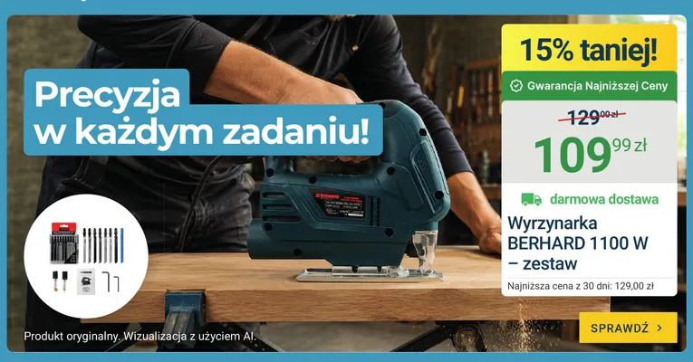 Wyrzynarka Berhard promocja w ERLI