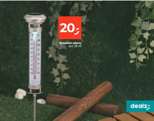 Termometr solarny promocja w Dealz