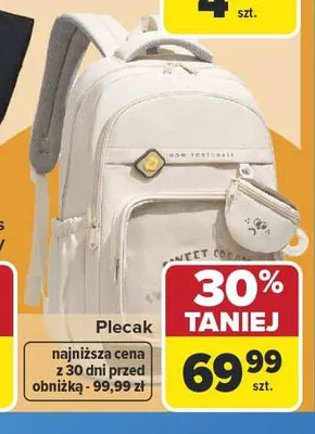 Plecak Capybara Wikam promocja w Carrefour