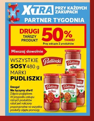 Sos do spaghetti Pudliszki promocja w Kaufland