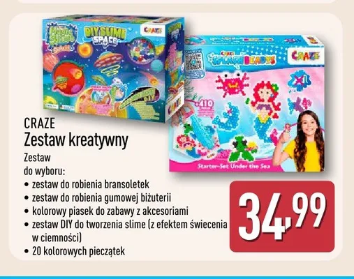 Zestaw DIY do tworzenia slime CRAZE promocja w Aldi