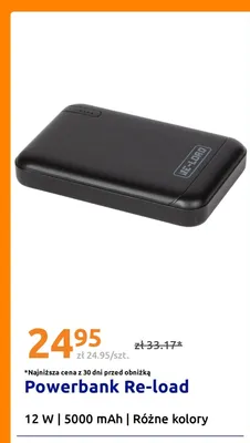 Powerbank Re-load promocja w Action