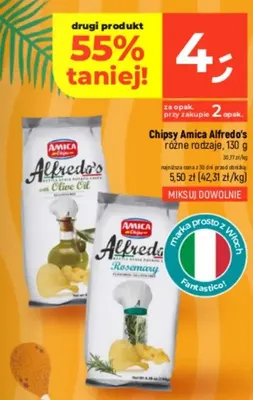 Chipsy Alfredo's różne rodzaje promocja w Dealz