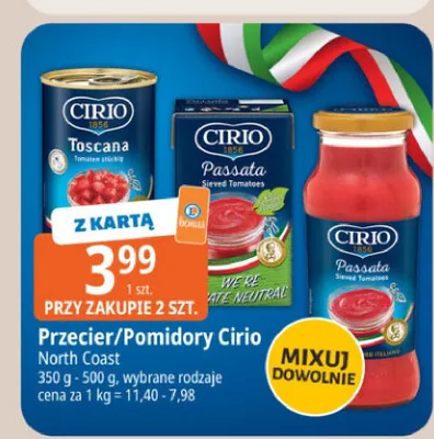 Pomidory Toscana Cirio promocja w Leclerc