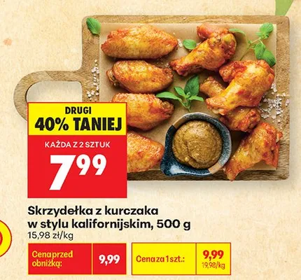 Skrzydełka z kurczaka w stylu kalifornijskim Czas na Grill promocja w Biedronka