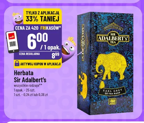 Herbata Sir Adalbert's promocja w POLOmarket
