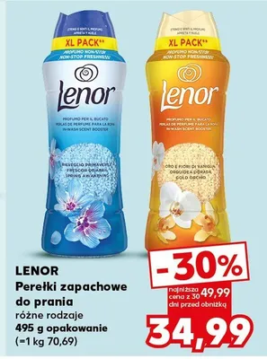 Perełki zapachowe do prania różne rodzaje promocja w Kaufland