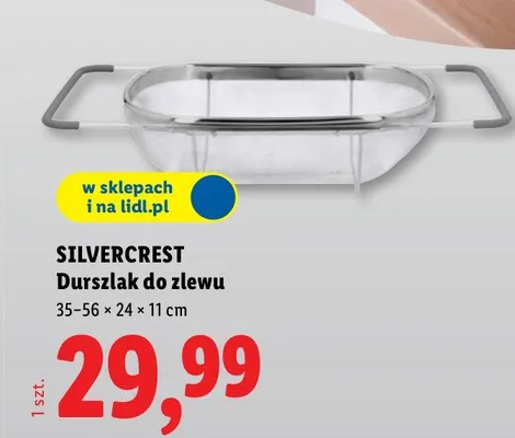 Durszlak do zlewu promocja w Lidl