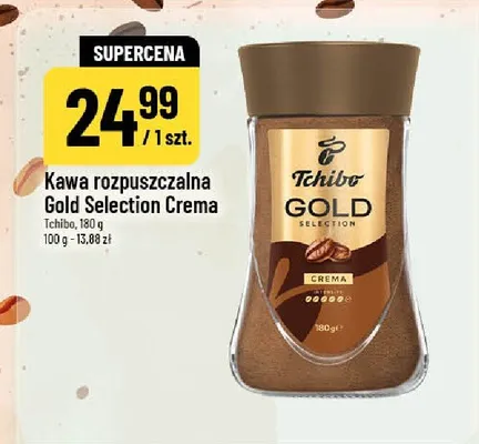 Kawa rozpuszczalna Gold Selection Crema promocja w POLOmarket