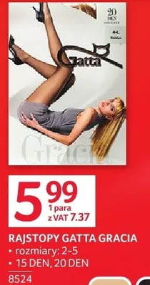 RAJSTOPY GATTA GRACIA promocja w Selgros