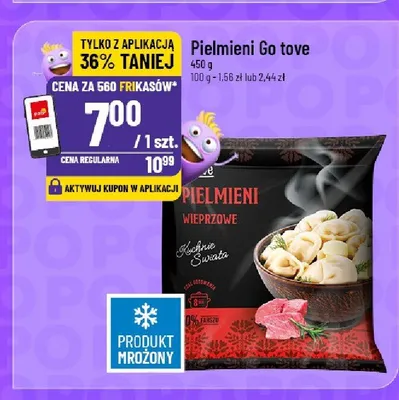 Pielmieni wieprzowe Go tove promocja w POLOmarket