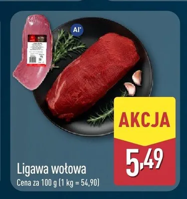Ligawa wołowa promocja w Aldi