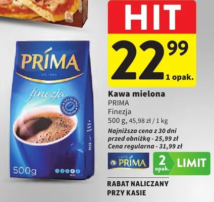 Kawa mielona Finezja promocja w Intermarche