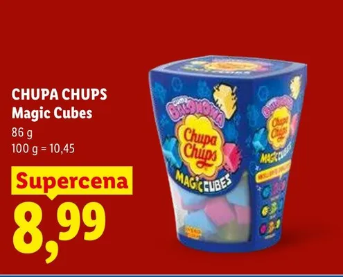 Magic Cubes Chupa Chups promocja w Lidl