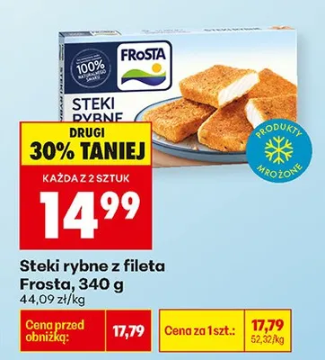 Steki rybne z fileta promocja w Biedronka