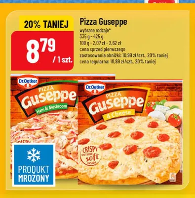 Pizza Guseppe Ham & Mushroom Dr. Oetker promocja w POLOmarket