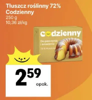 Tłuszcz roślinny 72% promocja w Delikatesy Centrum