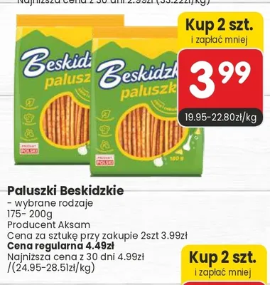Paluszki Beskidzkie promocja w Market Point