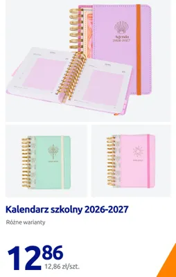 Kalendarz szkolny 2026-2027 promocja w Action