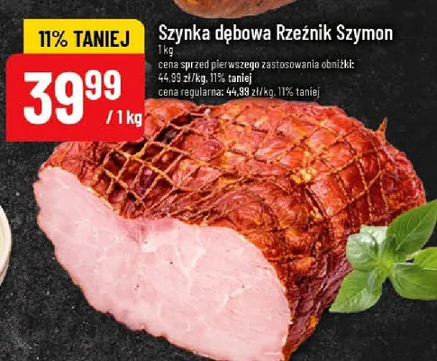 Szynka dębowa promocja w POLOmarket