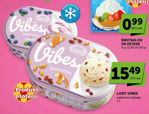 Lody Vibes Koral bakaliowe promocja w ABC