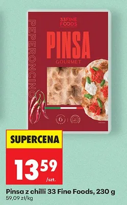 Pinsa z chilli gourmet promocja w Biedronka