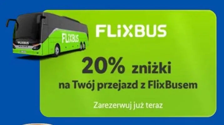 Przejazd FlixBusem promocja w Lidl