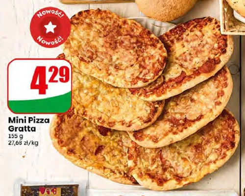 Mini Pizza Gratta promocja w Dino