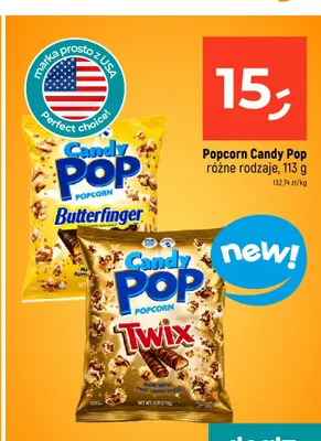 Popcorn Candy Pop Butterfinger promocja w Dealz