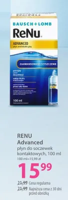 Płyn do soczewek kontaktowych Advanced promocja w Hebe