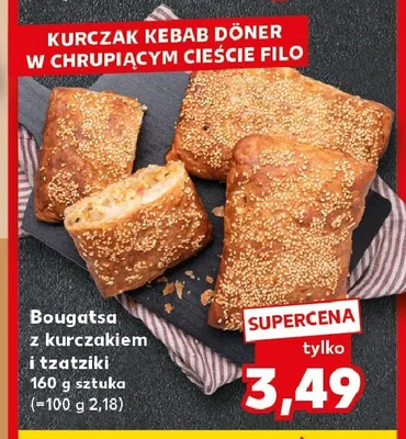 Bougatsa z kurczakiem i tzatziki promocja w Kaufland