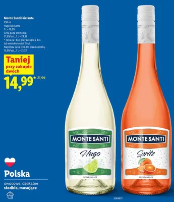 Monte Santi Frizzante promocja w Lidl