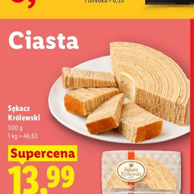 Sękacz Królewski promocja w Lidl
