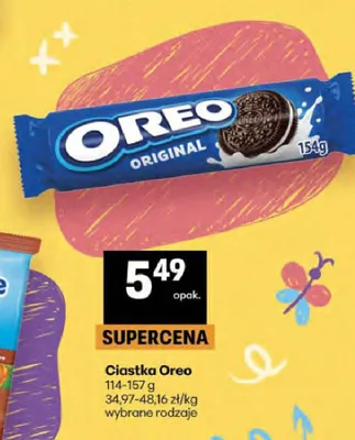 Ciastka Oreo Original promocja w Delikatesy Centrum
