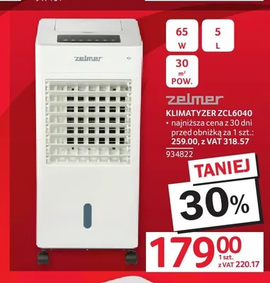 Klimatyzer Zelmer ZCL6040 promocja w Selgros